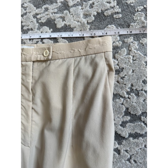 Peserico - Beige Casual Pants‎ Stretchy Size 46 IT US 8 - Picture 9 of 11